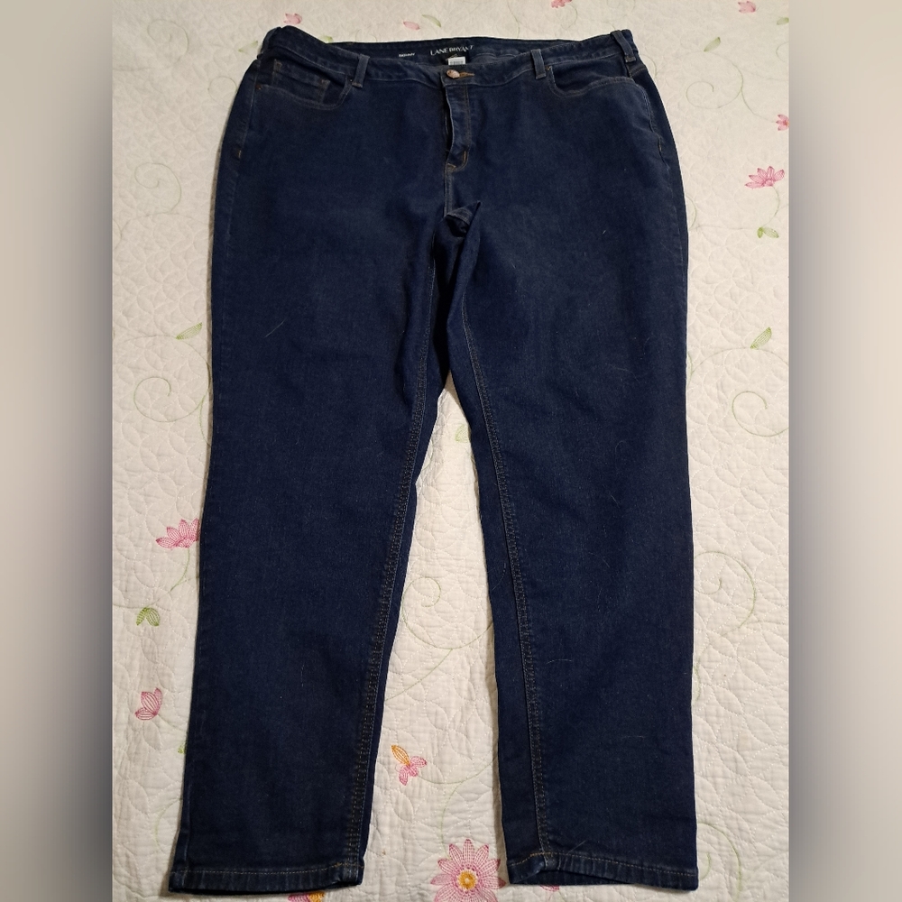 Lane Bryant women's skinny jeans, size 24.